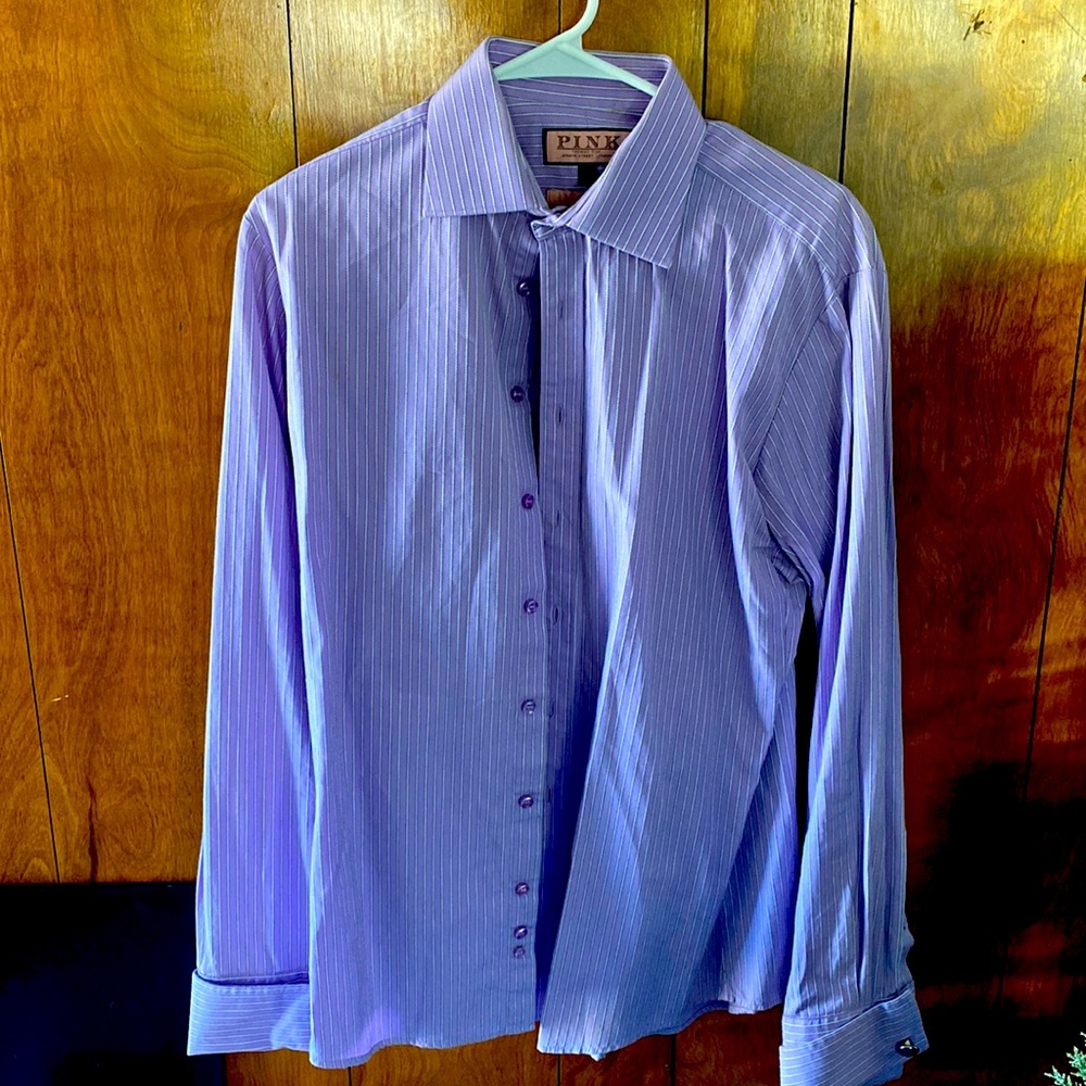 Thomas Pink Dress Shirt